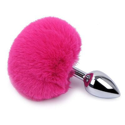 Plug Metal Rabinho Pompom - Tam. P