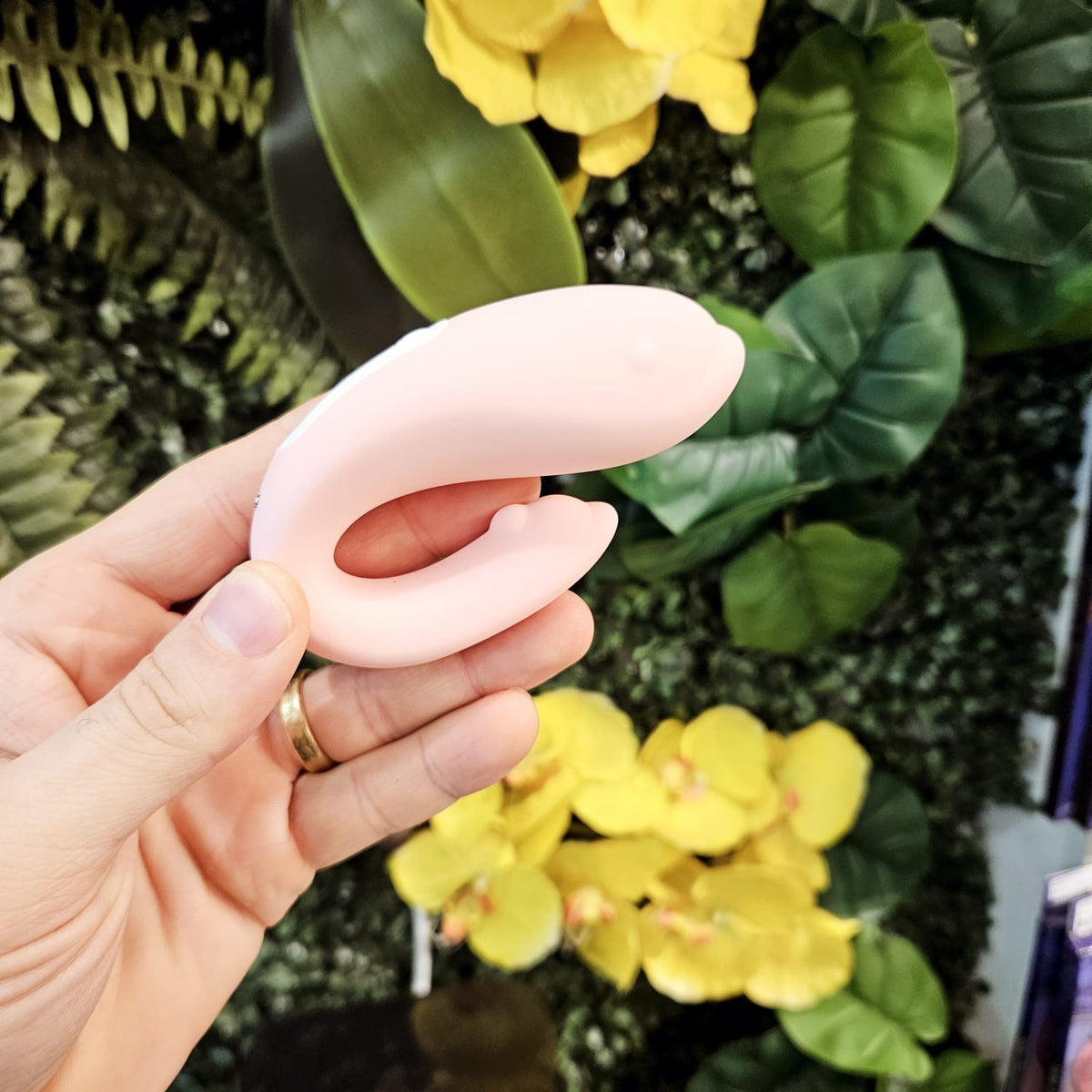 Vibrador Golfinho Duplo Para Casais - 5790