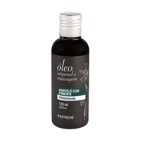 Óleo Corporal - Hortelã com Pimenta - Relaxamento