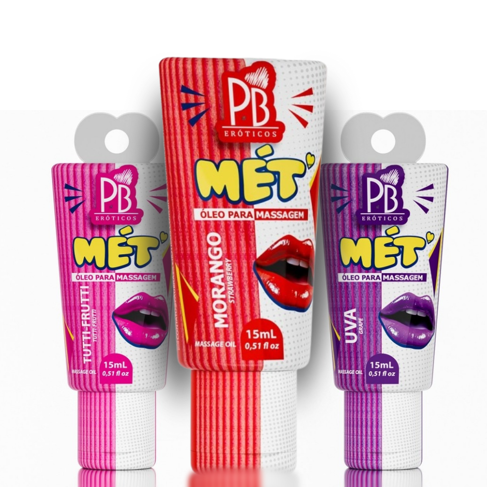 Mét - Oléo Beijável com sabor e aroma