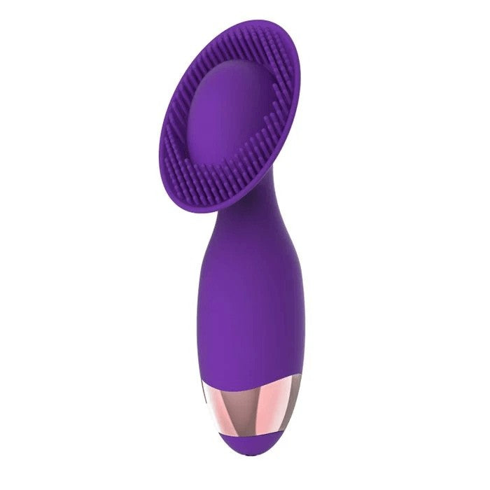 Vibrador Vulvar Com Cerdas Massageadoras